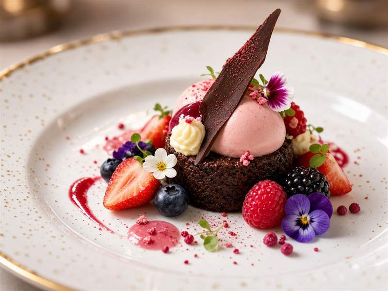 Dessert artistique FoodSomeDish